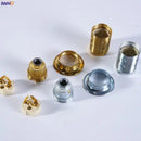Vintage gold & silver e27 lamp holder – living room threaded socket by Decorbites
