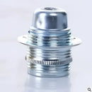 Vintage gold & silver e27 lamp holder – living room threaded socket by Decorbites