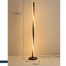 GobekUsa Aluminum Floor Lamp: Modern Free Standing LED Dimmable Lights