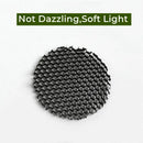 Black aluminum honeycomb downlight anti glare grill for living room by Decorbites