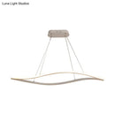 GobekUsa Aluminum Leaf Drop Pendant LED Island Lamp - Simplicity Black/White, Warm/White Light - 31.5"/39" Wide