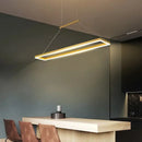 GobekUsa Aluminum LED Ceiling Chandelier - Modern Design for Kitchen Island, Dining Table, Office, Bar