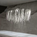 GobekUsa Aluminum LED Chandelier for Modern Interior Decor, Living Room, Dining Room, Kitchen Island, Bedside Wall Lamp