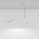 GobekUsa Aluminum LED Chandelier: Modern Dining Island Light for Stylish Indoor Decoration