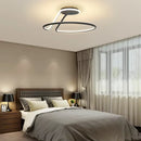 GobekUsa Aluminum LED Chandelier: Modern Minimalist Bedroom Kitchen Lighting Fixtures
