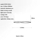 GobekUsa Aluminum LED Pendant Lamp for Kitchen Dining Island Suspended House Lighting