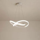 GobekUsa Aluminum Line Pendant Light: Modern Creative Dining Room Ceiling Lamp