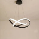 GobekUsa Aluminum Line Pendant Light: Modern Creative Dining Room Ceiling Lamp
