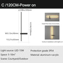 GobekUsa Aluminum Outdoor Wall Sconce IP54 Waterproof Light Fixture for Porch and Patio