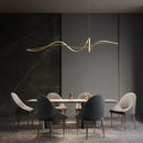 GobekUsa Aluminum Pendant Light Chandelier for Kitchen Dining Room Decoration