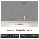 GobekUsa Aluminum Pendant Light Chandelier for Kitchen Dining Room Decoration