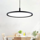 GobekUsa Aluminum Pendant Light: Round LED Ceiling Lamp for Home, Hotel, Restaurant, Bar