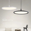 GobekUsa Aluminum Pendant Light: Round LED Ceiling Lamp for Home, Hotel, Restaurant, Bar