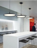 GobekUsa Aluminum Pendant Light: Round LED Ceiling Lamp for Home, Hotel, Restaurant, Bar