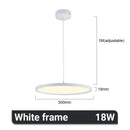 GobekUsa Aluminum Pendant Light: Round LED Ceiling Lamp for Home, Hotel, Restaurant, Bar