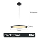 GobekUsa Aluminum Pendant Light: Round LED Ceiling Lamp for Home, Hotel, Restaurant, Bar