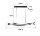 GobekUsa Aluminum Suspension LED Chandelier for Kitchen Dining Table Island