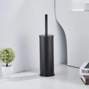 GobekUsa Aluminum Toilet Brush Holder Set, Bath Hardware, Brushed Gold/Black