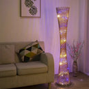 GobekUsa Aluminum Tower Floor Lamp for Living Room Decor – Modern LED Standing Light