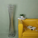 GobekUsa Aluminum Tower Floor Lamp for Living Room Decor，Modern LED Standing Light Stand