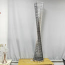 GobekUsa Aluminum Tower Floor Lamp for Living Room, Modern LED Standing Light Stand