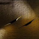 GobekUsa Aluminum Tube Chandelier with LED Bulb - Creative Restaurant & Bar Lighting