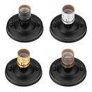 Vintage e27 socket wall lamp set of 4 – bedroom aluminum light by Decorbites