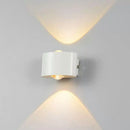 Modern black & white aluminum wall lamps – living room sconces by Decorbites