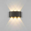 Modern black & white aluminum wall lamps – living room sconces by Decorbites
