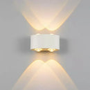 Modern black & white aluminum wall lamps – living room sconces by Decorbites