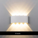 Modern black & white aluminum wall lamps – living room sconces by Decorbites