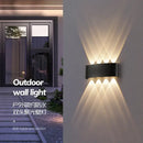 Modern black & white aluminum wall lamps – living room sconces by Decorbites