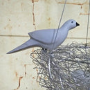 GobekUsa Aluminum Wire Bird's Nest Pendant Lights for Bedroom Hallway and Restaurant