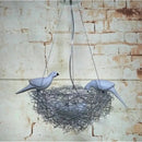 GobekUsa Aluminum Wire Bird's Nest Pendant Lights for Bedroom Hallway and Restaurant