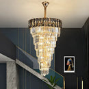 GobekUsa Amber Crystal Chandelier for Luxurious Living Spaces