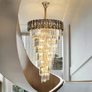 GobekUsa Amber Crystal Chandelier for Luxurious Living Spaces