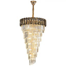 GobekUsa Amber Crystal Chandelier for Luxurious Living Spaces