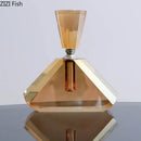 GobekUsa Amber Crystal Perfume Bottle - Creative Aromatherapy Essential Oil Container
