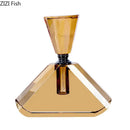 GobekUsa Amber Crystal Perfume Bottle - Creative Aromatherapy Essential Oil Container