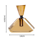 GobekUsa Amber Crystal Perfume Bottle - Creative Aromatherapy Essential Oil Container