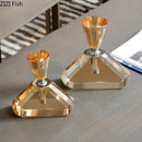 GobekUsa Amber Crystal Perfume Bottle - Creative Aromatherapy Essential Oil Container