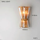 GobekUsa Amber Crystal Round Chandelier: Nordic Large Multiple Tier Ceiling Light for Living Room