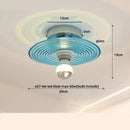 GobekUsa Amber Glass Ceiling Lamp Wood Nordic Modern Bedroom Bathroom Light