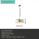GobekUsa Amber Glass Chandelier Pendant Light for Living Room, Bedroom, Kitchen, and Bar