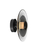 GobekUsa Amber Glass Disc Wall Lamp LED Modern Minimalist Sconce Lighting