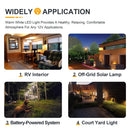 Vintage amber glass led bulb 5-pack for rv and bedroom living room by Decorbites