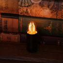 GobekUsa Amber Glass LED Bulb | Low Volts Mini Light | Warm White 2200K