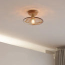GobekUsa Amber Glass LED Ceiling Lights Modern Decoration for Home Porch Restaurant