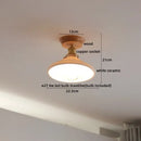 GobekUsa Amber Glass LED Ceiling Lights Modern Decoration for Home Porch Restaurant