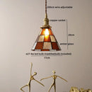 GobekUsa Amber Glass LED Pendant Light - Nordic Modern Copper Suspension Luminaire for Home